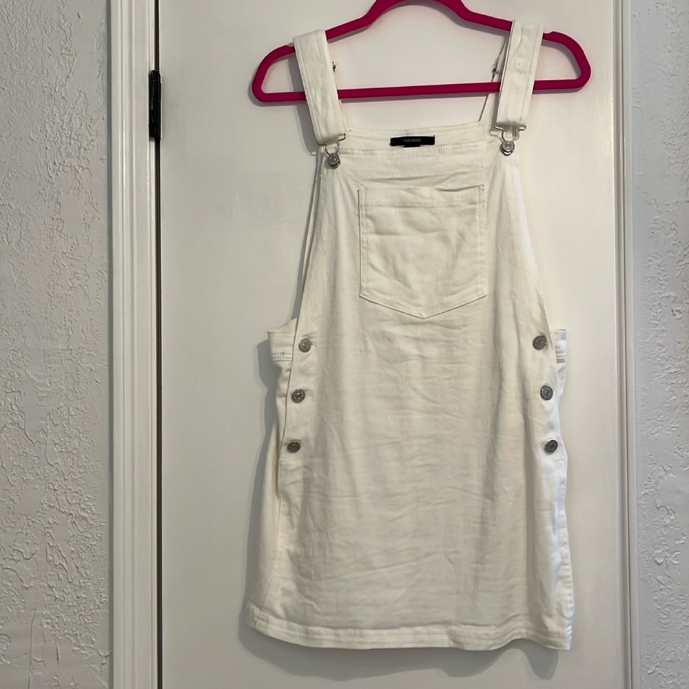 White denim jumper